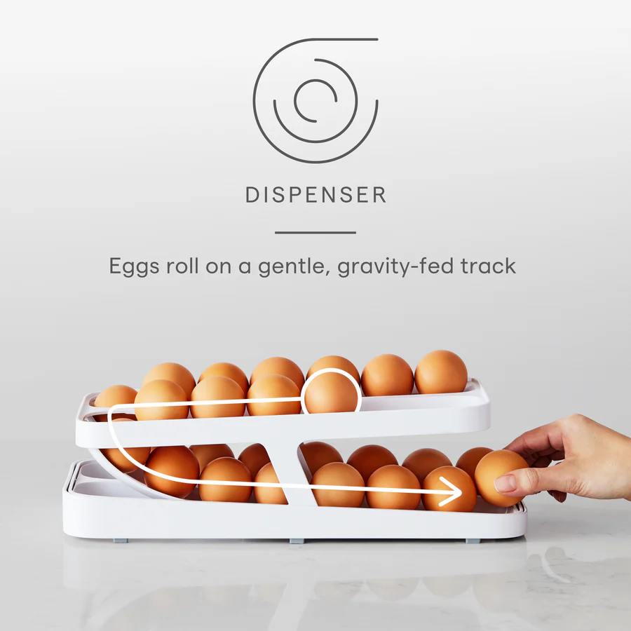 Egg Dispenser, Double Track