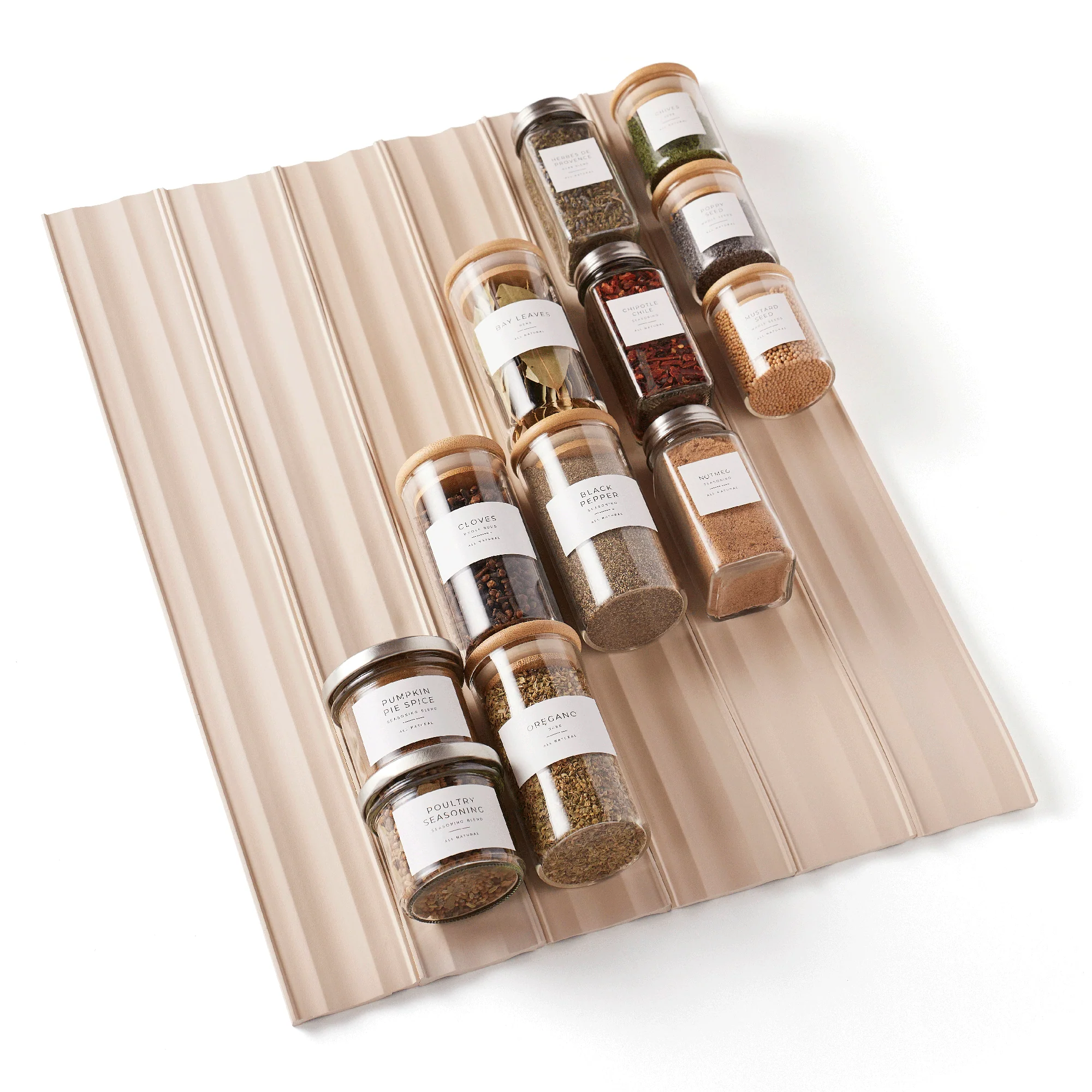 Spice Drawer Organizer, Sandstone