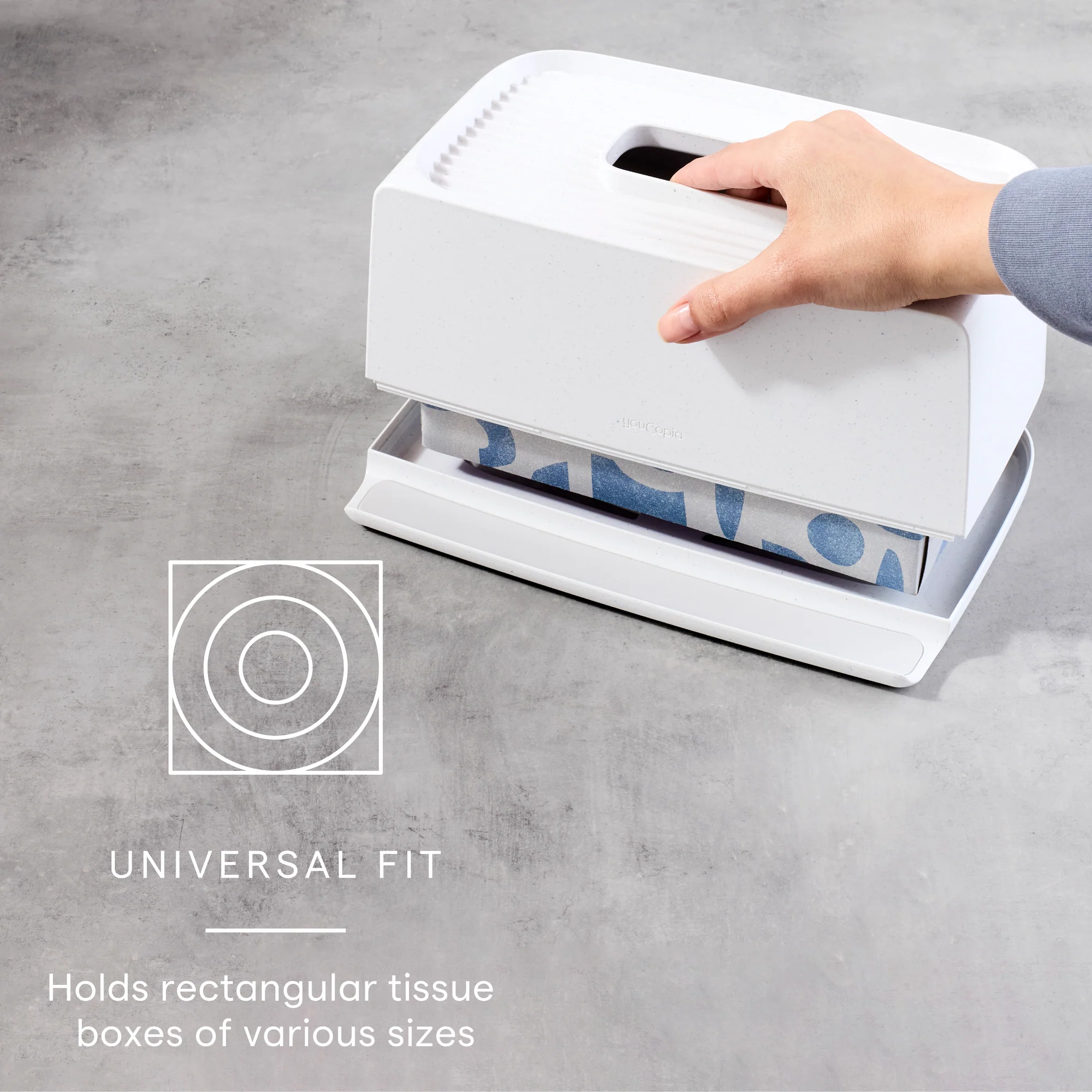 Tissue Holder, Rectangular