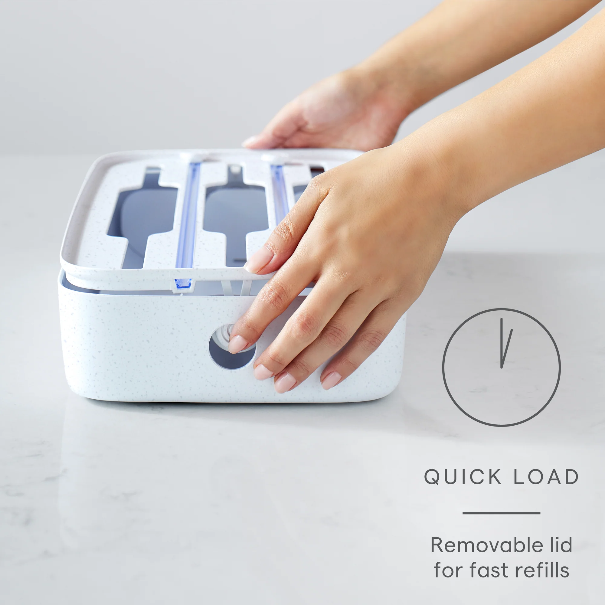 Food Wrap Dispenser, 3-in-1