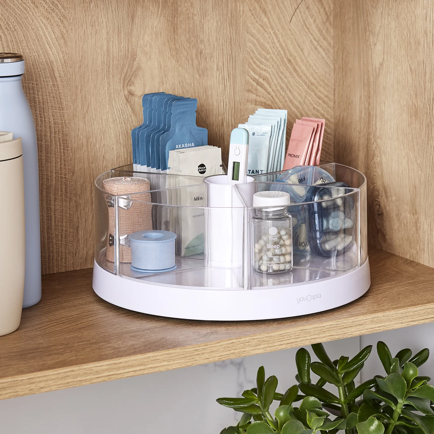 Turntable with 6 Bins